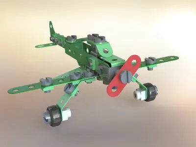 Airplane  Replgp  Free 3D model