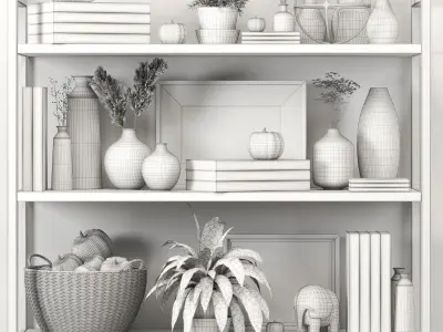 Decorative Set M1 3D model