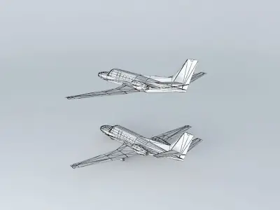 Cessna C550 Free 3D model