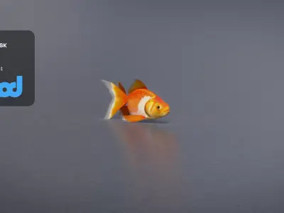 Gold Fish 3D model