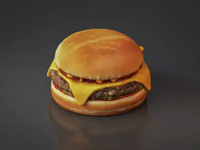 Cheeseburger 3D model
