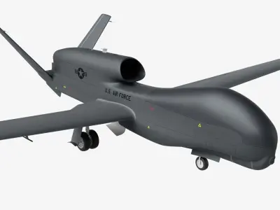 RQ-4 Global Hawk 3D model