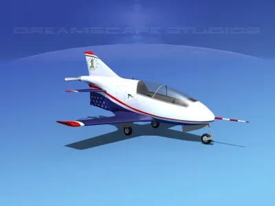 Bede Bd-5 Microplane V04 3D model