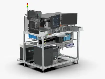 Marking Visual Inspection all-in-one Machine 3D model