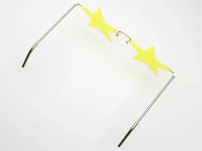 Star Sunglasses 3D model