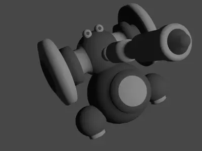 Elephant robot  3D model