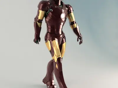 Iron Man 3D model