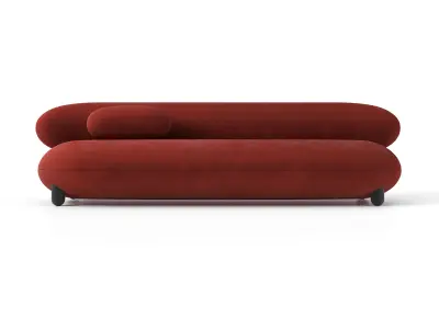 Noom Flock Sofa 270 Free 3D model