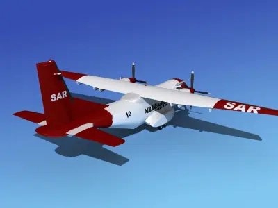 Casa CN-235 Air Sea Rescue 3D model