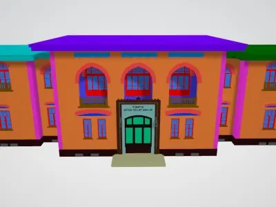 2nd Grand National Assembly of Turkey Building 3D model