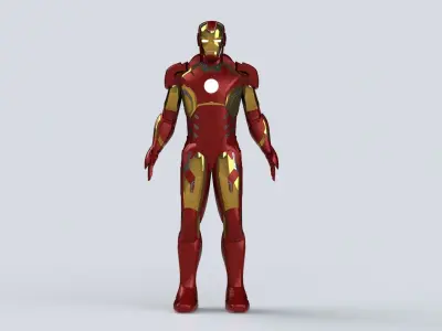 IRON MAN MARK 42 3D model
