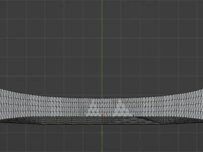 Fusion Bumper Low-poly 3D model