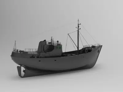 ship - 3D model