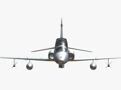 BAE Hawk 129 Royal Bahraini Air Force Low-poly 3D model