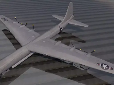 Convair XB-36 Peacemaker 3D model
