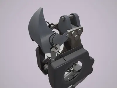 Helicopter Cargo Hook Low-poly 3D model