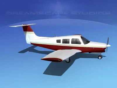 Piper Turbo Arrow III 3D model