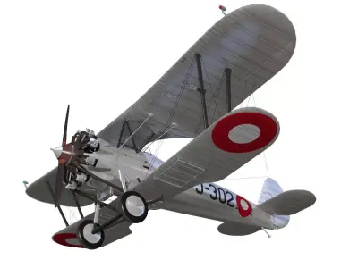Bristol Bulldog Mk-II 3D model