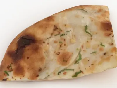 Garlic Naan 3D model