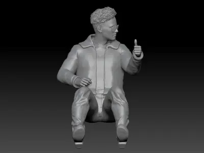 TOP GUN BOY 4 3D print model