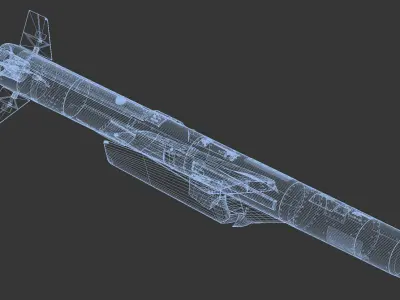 AGM-84K SLAM ER 3D model