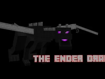 The EnderDragon pokemon dragon Free 3D model
