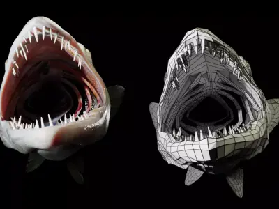 Barracuda Free 3D model