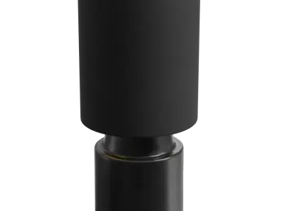  Eno Ceramic Chic Shade Lamp Model, Black 