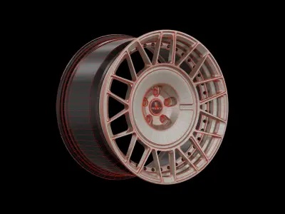 ANRKY AN20 AeroSport Wheel Low-poly 3D model