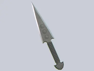 Kunai Low-poly 3D model