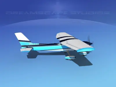Cessna 150 Commuter V02 3D model