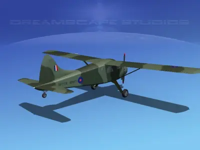 Dehaviland DH-2 Beaver RBA 3D model