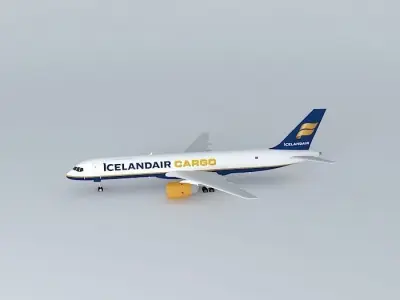Icelandair Cargo Boeing 757 200PF EDIT! Free 3D model