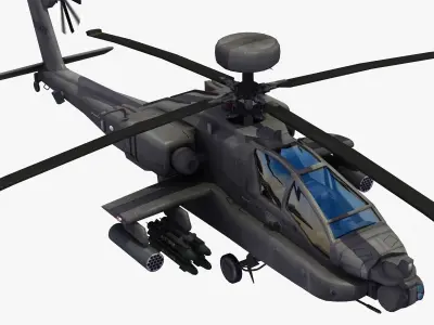 AH-64D Apache Longbow 3D model