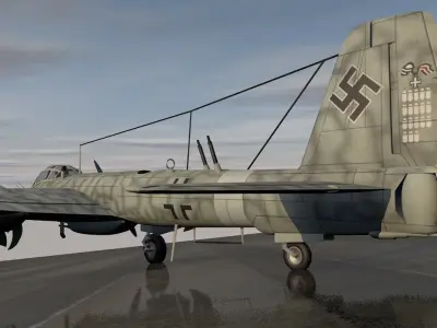 Junkers Ju-388 J-4 Nachtjager 3D model