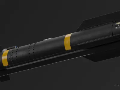 Hellfire II 3D model