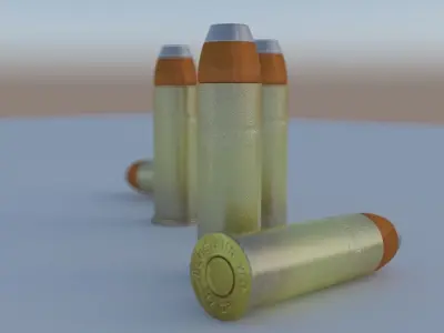 357 Bullet Free 3D model