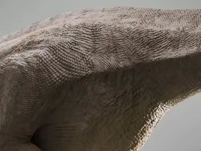 Iguanodon Low-poly 3D model