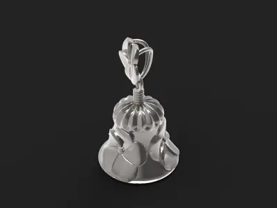 Flower Bell 3D print model