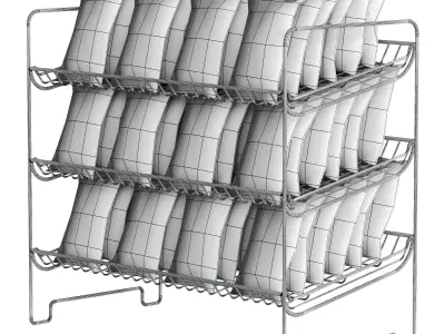  Lays Chips Low-poly 3D model