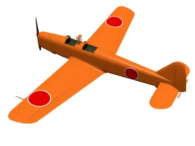 ki107 Basic Trainer 3D model