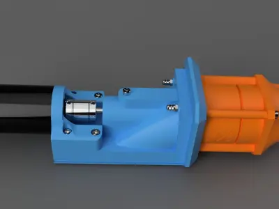 M-Jet 60 - 3D Printable Jet Drive for Electric Surfboards 3D print model