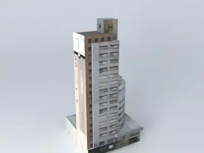 Commercial Rosario 3D model