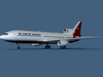 Lockheed L-1011-50 Air Charter America 3D model