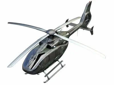 EC 135 military 3D model