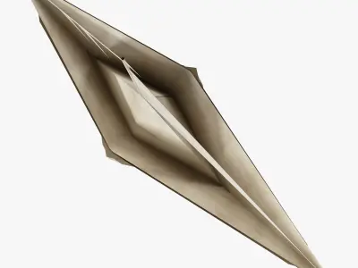 Boat Paper v 1 3D model