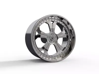 ASANTI AF138 WHEEL 3D MODEL 3D model
