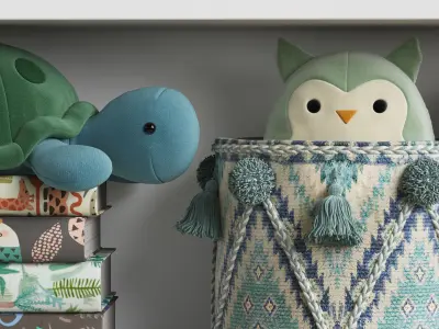 Kids Room Decor 72 3D model