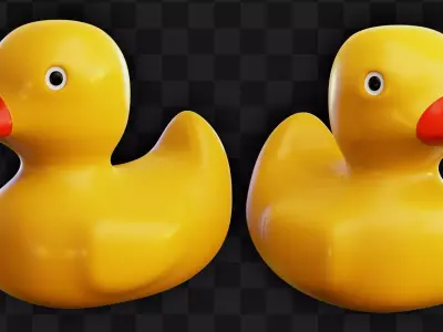 Free Rubber Duck 3d Model Free 3D model