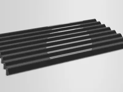 Sheet Metal 3D Model Free low-poly 3D model